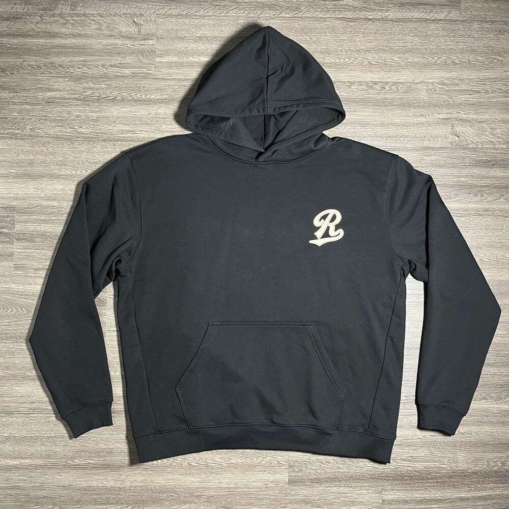 Represent Transformation Hoodie Men's L Black Heavyweight Loopback Applique EUC